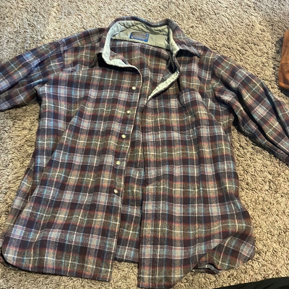 purple flannel